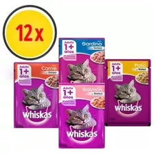 Whiskas Sobre Gato Variedades 85g 12 Sachet