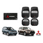 Tapetes 4pz Charola 3d Logo Mitsubishi Outlander 2023 A 2025