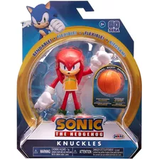 Muñeco Sonic The Hedgehog Knuckles Accesorio/flexible Org.