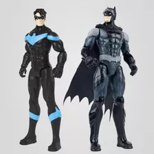 Kit Bonecos Batman & Nightwing Figura De Ação Dc Sunny