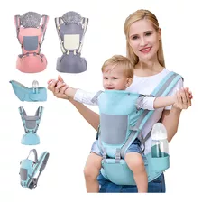 Mochila Porta Bebes Ergonómica Asiento 0-36 Meses Con Gorr