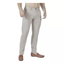 Pantalón Slim Gabardina Strech Caballero