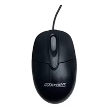 Mouse Ótico Maxprint Ps/2 Preto 