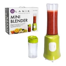Licuadora Personal Mini Blender Blanik Bmb044 Color Verde
