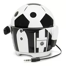 Gogroove Cute Soccer Robot Altavoz Portátil Recargable Con S