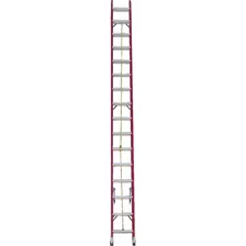 Escalera Extensible De Fibra 32 Peldaños (2x16) 9,6m Temuco