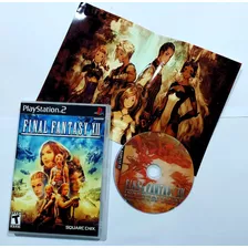 Jogo Final Fantasy Xii Ps2 Com Capa+poster