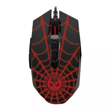 Mouse Gaming Xtech 7 Botones Con Luz Gamer Spider-man Marvel