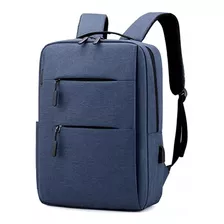 Mochila C/ Usb. Porta Laptop Cierres 