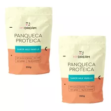 Kit 2 Mistura Panqueca Proteica Mydream Sem Açúcar 350g