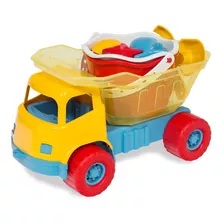 Carrinho Infantil Dino Praia Com Balde Cardoso Toys