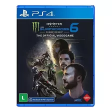 Jogo Monster Energy Supercross 6 Ps4 Midia Fisica Novo