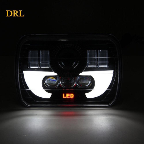 6x7 Faro Led De Proyector 5x7 Hi/lo Haz Sellado Camione Jeep Foto 4