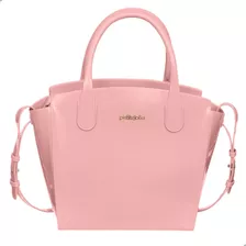 Bolsa Espaçosa Shape Lisa Para Passeio Petite Jolie Rosa