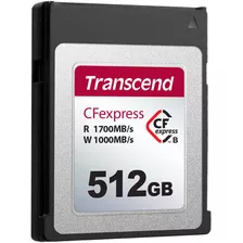 Transcend 512gb Cfexpress 820 Type B Memory Card