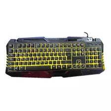 Teclado Con Luz Snakebyte Español