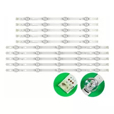 Kit 10 Tiras Leds 50lb5800 50lb5830 50lb6100 50lb6500 Nuevas