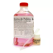 Resina De Poliester 1 Kg. Incluye Endurecedor Y Dosificador!