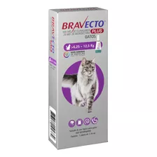 Bravecto Plus Gatos Antipulgas 500mg De 6,25 A 12,5kg Msd