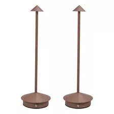 2 Candeeiro De Mesa Stepless Couple Table Led Mesa/restauran