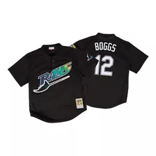 Jersey Mitchell & Ness Beisbol Mlb Rayas De Tampa Bay Rays