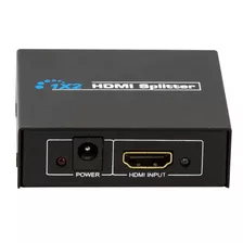 Splitter Hdmi Distribuidor 1x2 Divisor Full Hd 3d 1080p 1.4