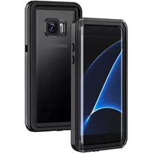 Lanhiem Samsung Galaxy S7 Edge Case, Ip68 Waterproof Dustpro