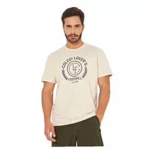 Camiseta Masculina Colcci Lover's Football 100% Algodão