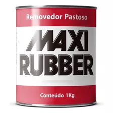 Removedor De Tintas Maxi Rubber Pastoso 1kg 2ms001