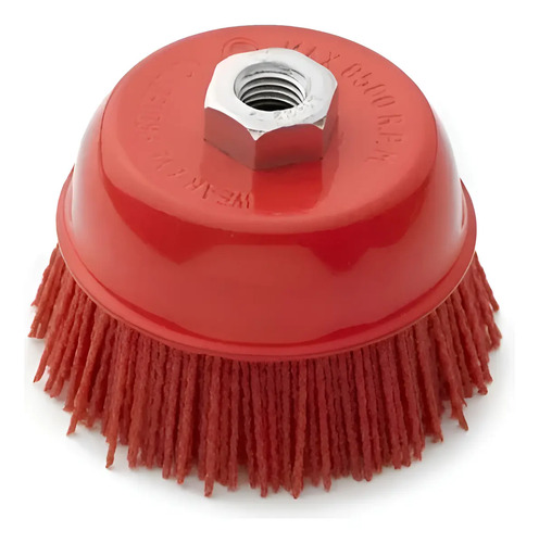 Cepillo Copa Nylon Amoladora Angular Bremen 100mm Limpieza Cod. 7069 Dgm