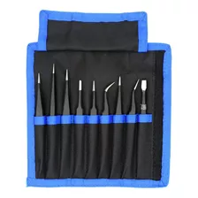 Kit Pinça Anti Estática Conjunto C 9 Eletrônica Profissional