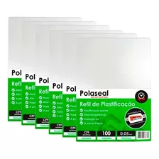 Polaseal Cpf 1500un Plástico Para Plastificação 0,05 125mic