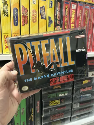 Pitfall Snes Super Nintendo 100% Original Jogo Completo