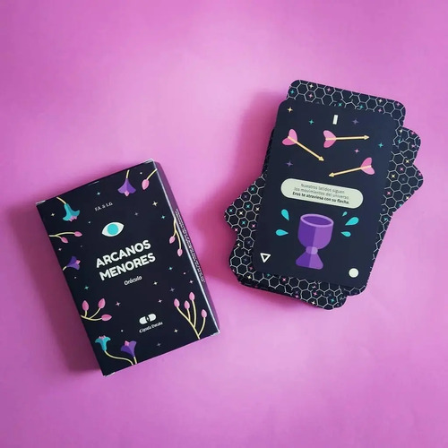 Oráculo Baraja Arcanos Menores Del Tarot - Cápsula Dorada — imagen 4
