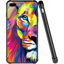 Funda Para I Se /se , Colorido Patrón De Cabeza De León, .