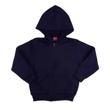 Campera Canguro Colegial Con Capucha Talle 4 Al 12