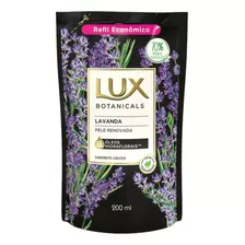 6 Sabonete Lux Botanicals Lavanda Rosas Orquídea Refil 200ml