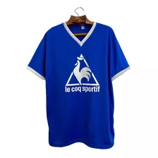 Camiseta Argentina 1982 - 1986 Entrenamiento Azul Retro.