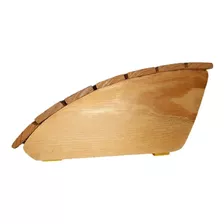 Apoya Pie Ergonómico Curvo De Madera Modelo Lanin