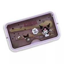 Contenedor Taper Sanrio Cinnamoroll Kuromi Hello Kitty