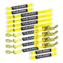 Vulcan Kit Completo De Amarre De Correa De Eje Con Correas D