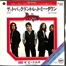 The Beatles - Get Back Don't Let Me Down - Compacto Japonês