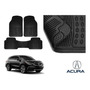 Kit Tapetes 3 Filas Acura Mdx 2018 Rubber Black Original