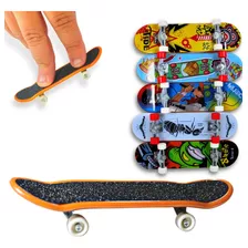 Kit 5 Skate Dedo Truck Metal Mini Fingerboard Tech Deck Lixa