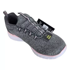 Tenis Athletic Works Bugge Para Dama Color Gris