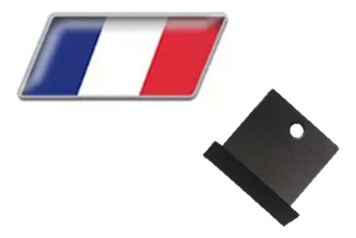 Emblema Bandera Francia Baul/persiana Vw Renault Ds Citroen  Foto 2
