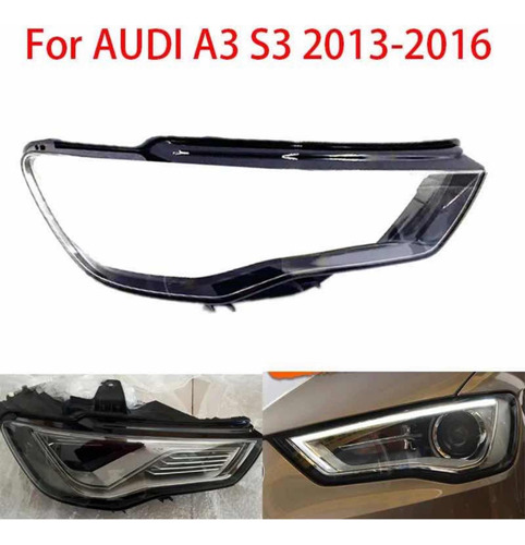 Mica Faro Plstico Acrlico Audi A3 S3 Rs3 2013 Al 2016 Foto 2