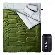 Double Sleeping Bag, Sleeping Bags For Adults With 2 Pill