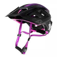 Casco Bicicleta Enduro Purple Trip // Kayu