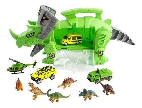 Primera imagen para búsqueda de camiones juguetes dinosaurios
